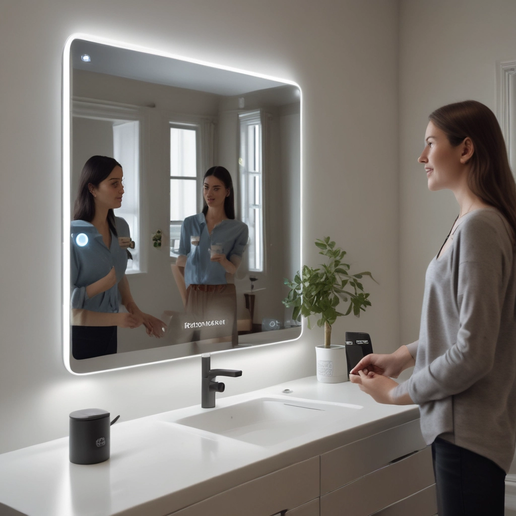 Voice-Controlled Smart Mirrors with Built-in Virtual Assistants 3 Voice-Controlled Smart Mirrors with Built-in Virtual Assistants