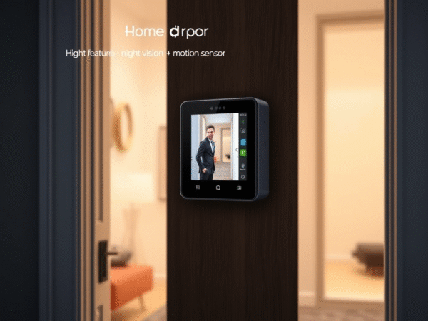 Digital Door Viewers with Security Features