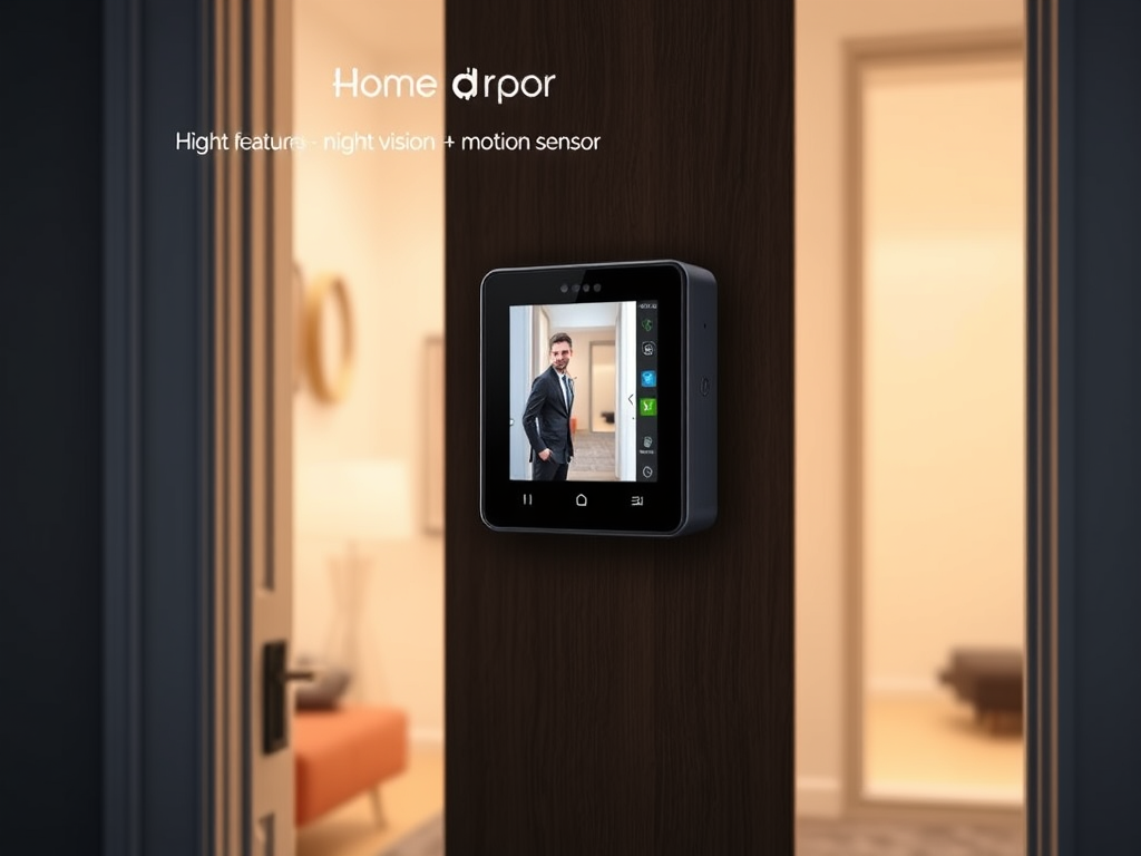 Digital Door Viewers with Security Features