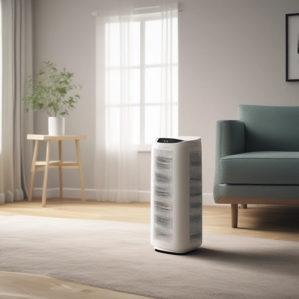 How do air purifiers help with dust?